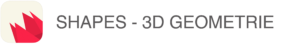 App Shapes 3D Geometrie Lernen Icon Text
