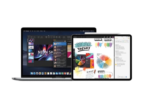 MacBook und iPad